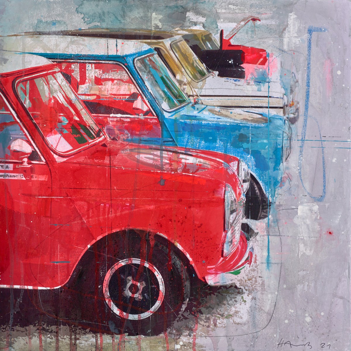 Mini Coopers